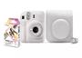 Imagem de Kit Câmera Instax Mini 12 com pack 10 fotos e Bolsa Branco
