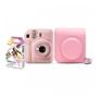 Imagem de Kit Câmera Instax Mini 12 Rosa com 10 Filmes Macaron