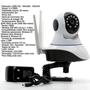 Imagem de Kit Câmera Ip P2p 1.3mp Wifi Com 2 Antenas E Cartão De Memória 64gb