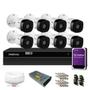 Imagem de Kit Câmeras de Segurança Intelbras com 8 Câmeras 720p