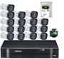 Imagem de Kit Câmeras De Segurança Intelbras Multihd Dvr 16Ch + 16 Câmeras 1120b + Hd 1 TB