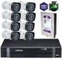 Imagem de Kit Câmeras De Segurança Intelbras Multihd Dvr 8c + 8 Câmeras 1010b G3 + Hd Western Purple 1tb