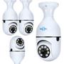 Imagem de Kit Câmeras de Segurança WiFi 360º com Visão Noturna, Sensor de Movimento e LED  Proteção Completa para Sua Casa