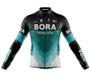 Imagem de Kit Camisa Bike Bora Longa C/ Calça Espuma Refletivo Uv Mtb