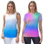 Imagem de Kit Camiseta academia Blusa Feminina Regata fitness Cavada treino funcional Academia