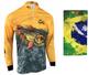 Imagem de Kit Camiseta de Pesca Faca na Rede CS Dourado 2021 + Bandana