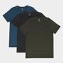 Kit Camiseta Hering C/ 3 Peças Masculina Imagem de Kit Camiseta Hering C/ 3 Peças Masculina