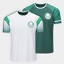 Imagem de Kit Camiseta Palmeiras Alviverde + Camiseta Palmeiras Verdão Masculina