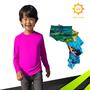 Imagem de Kit Camiseta Proteção Solar Original UV + Sunga Verão Praia INFANTIL PLT 371