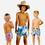 Imagem de Kit Camiseta Proteção Solar UV Original + Short Verão Praia Tactel INFANTIL PLT 369