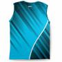 Imagem de Kit Camiseta Regata Cavada Masculina Short Estampado Verão Fitness Confortavel