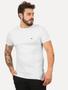 Imagem de Kit Camisetas Lacoste Masculinas Jersey Pima Cotton Azul Marinho/Branco 2UN