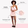 Imagem de Kit Camisola e Short Doll Sem Bojo Conforto + 2 Calcinhas