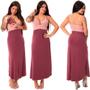 Imagem de KIT Camisola Gestante Longa com Robe + Camisola Amamentar Estilo Sedutor - V220