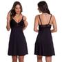 Imagem de KIT Camisola Maternidade com Robe Lavanda + Camisola Pós Parto Estilo Sedutor - V208