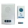 Imagem de KIT Campainha Sem Fio Wireless Com 2 Receptores 100m De Alcance E 32 Toques