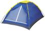 Imagem de Kit camping 01 barraca iglu 2 pessoas + colchão inflável solteiro com inflador mor