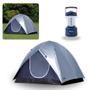 Imagem de Kit Camping Barraca 5 Pessoas Luna Mor + Lampiao Luminaria Led