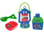 Imagem de Kit Camping de Brinquedo PJ Masks Lampião e Cantil - 4 Peças Candide