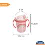 Imagem de Kit Caneca 330ml e Pote de Papinha Com Amassador Arco Iris
