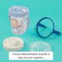 Imagem de Kit Caneca 330ml e Pote de Papinha Com Amassador Urso Clean