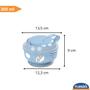 Imagem de Kit Caneca 330ml e Pote de Papinha Com Amassador Urso Clean