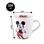 Imagem de Kit Caneca Cerâmica Mickey Mouse e Minnie Disney 330ml - Tuut