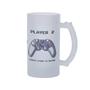 Imagem de Kit Caneca De Chopp Controle Player 1 E 2 Presente Namorados