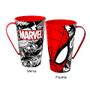 Imagem de Kit Caneca Divertida Giratória 360ml e Caneca 500ml Homem Aranha