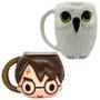 Imagem de Kit Caneca Formato Harry Potter 250Ml+ Caneca Edwiges