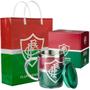 Imagem de Kit Caneca Térmica Com Tampa + Sacola Fluminense 450 Ml