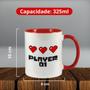 Imagem de Kit Caneca Video Game Player 1 e 2 Casal Romantico Gamer