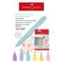 Imagem de Kit Caneta Fine Pen Colors Pastel FPBES6TPZF 6 Cores - Faber Castell