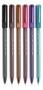 Imagem de Kit Caneta Gel Cis Gelyx Estojo Com 6 Cores Glitter 1.0mm