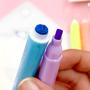 Imagem de Kit Caneta Marca Texto 6 Cores Com Carimbo Neon Q-116