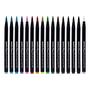 Imagem de Kit Caneta Marcador Newpen Pincel Brush Pen Cores 16