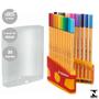 Imagem de Kit Caneta Point 88 Fine 4.mm Estojo com 20 Cores - Stabilo/ WX Gift