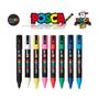 Imagem de Kit Caneta Posca Pc-5m C/08 un Cores Vibrantes Profissional