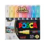 Imagem de Kit Caneta Posca Soft PC-1M Com 8 Unidades Uniball