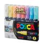 Imagem de Kit Caneta Posca Soft PC-1M Com 8 Unidades Uniball
