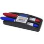 Imagem de Kit Caneta Quadro Branco Azul E Vermelha Com Apagador Pincel Marcador Lousa