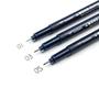 Imagem de Kit Caneta Técnica Mono Drawing Pen Black com 3 Unidades - Tombow/ WX Gift