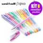 Imagem de Kit Canetas Gel Uni-Ball Signo Pastel Angelic Colour - 8 Canetas