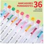 Imagem de Kit Canetinha Coloridas 36 CORES
