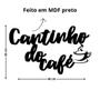 Imagem de Kit Cantinho do Café 4 peças - Decoração de parede Sthoudt