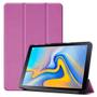 Imagem de Kit Capa Capinha Case Smart Para Tablet Galaxy Tab A7 T500 T505 Couro Aveludada High Premium + Pelicula