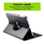 Imagem de Kit Capa Capinha Ipad Mini 2012 A1432 A1454 A1455 Case Couro Giratória Inclinável + Pelicula