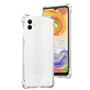 Imagem de Kit Capa Capinha Transparente Anti Impacto + Película 3D Privacidade + Fone de Ouvido Para Samsung Galaxy A06