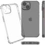 Imagem de Kit Capa Capinha Transparente + Película de Cerâmica + Cabo Tipo C para Iphone 15 Plus