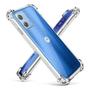 Imagem de Kit Capa Capinha Transparente + Película de Cerâmica + Película Câmera + Cabo USB Tipo C para Moto G54